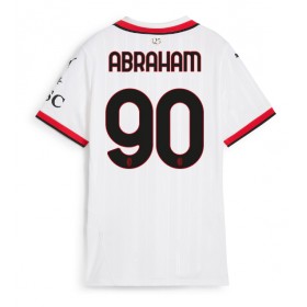 AC Milan Tammy Abraham #90 Borta Kläder Dam 2024-25 Kortärmad